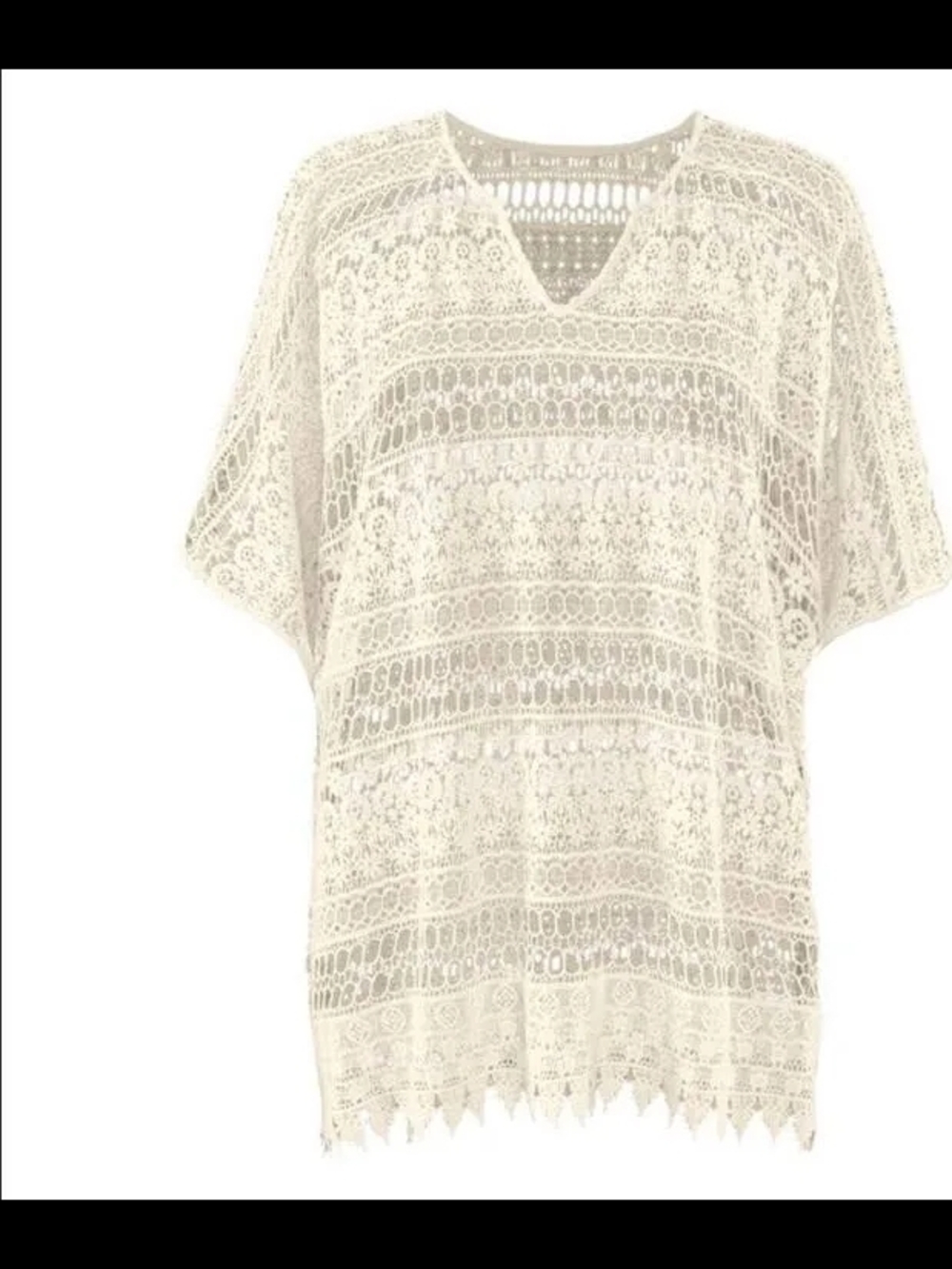 CAbi Capri Crochet Top